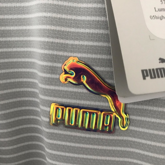 PUMA Mens exercise shirt Dry Cell NWT Embroidered - Picture 3 of 8